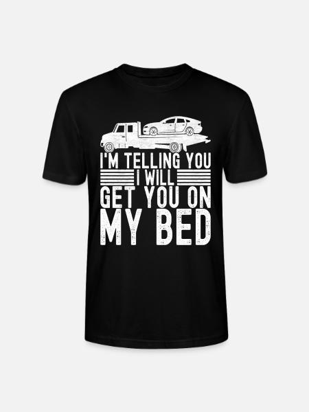 Abschleppwagen Abschleppdienst - Stanley/Stella Unisex Bio-T-Shirt CRAFTER - Schwarz