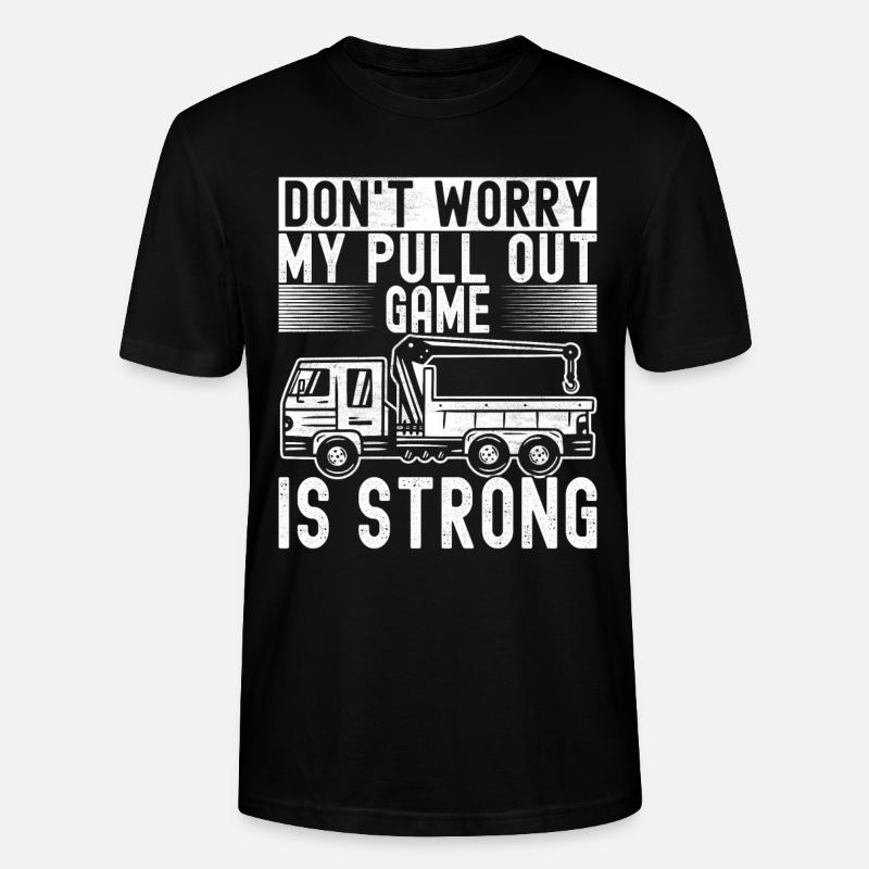 Abschleppwagen Abschleppdienst - Stanley/Stella Unisex Bio-T-Shirt CRAFTER - Schwarz