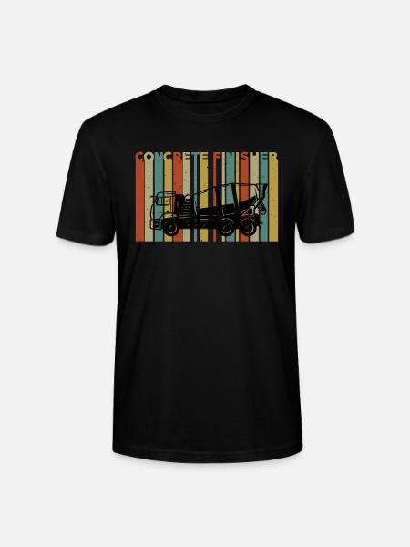 Concrete mixer trucks - Stanley/Stella CRAFTER Unisex Organic T-Shirt - black