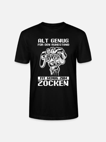 Gaming Zocken Zocker Gamer - Stanley/Stella Unisex Bio-T-Shirt CRAFTER - Schwarz