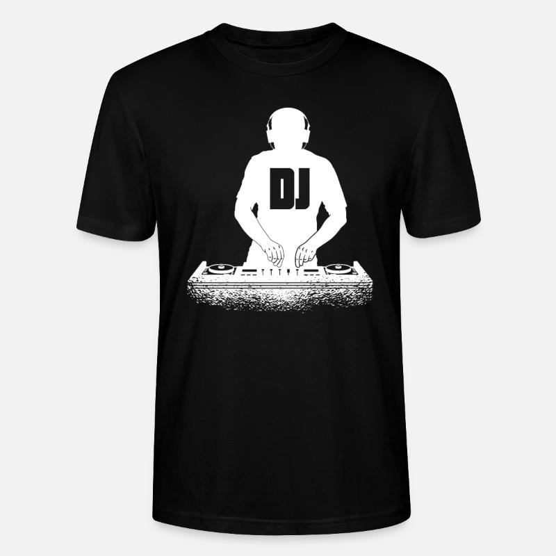 DJ Performance - Stanley/Stella CRAFTER Unisex Organic T-Shirt - black
