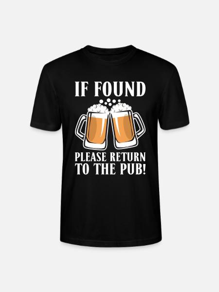 Beer Drinker Beer Gifts - Stanley/Stella CRAFTER Unisex Organic T-Shirt - black