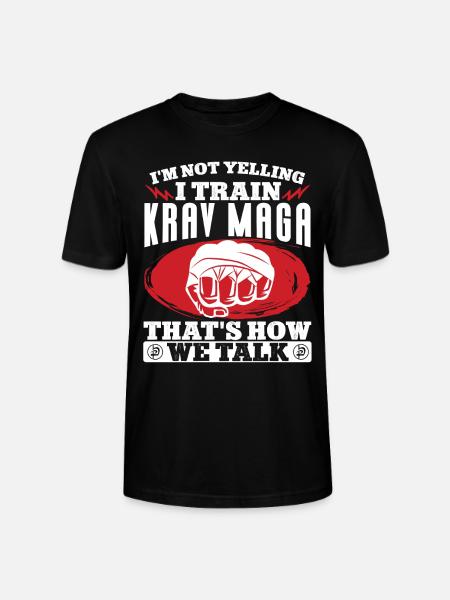 Krav Maga Apparel Israeli Self - Stanley/Stella CRAFTER Unisex Organic T-Shirt - black