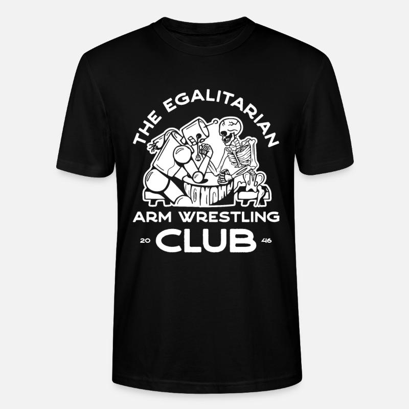 Bras de fer – 2 - T-shirt bio CRAFTER Stanley Stella Unisexe - noir
