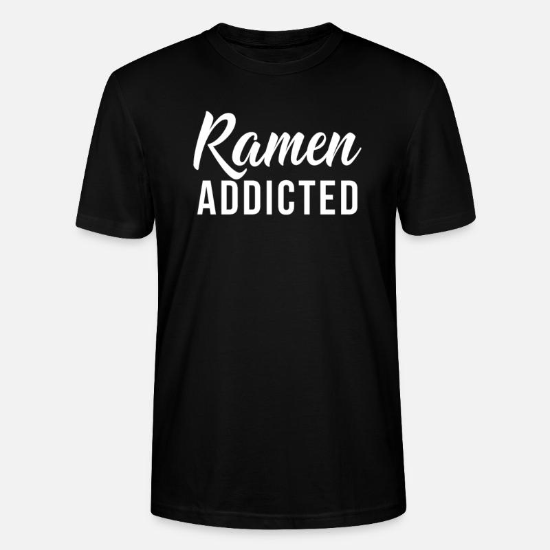 Ramen Liebhaber - Stanley/Stella Unisex Bio-T-Shirt CRAFTER - Schwarz