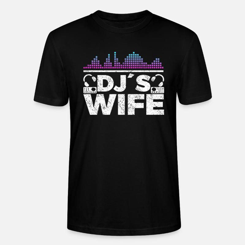 DJ Performance - Stanley/Stella CRAFTER Unisex Organic T-Shirt - black