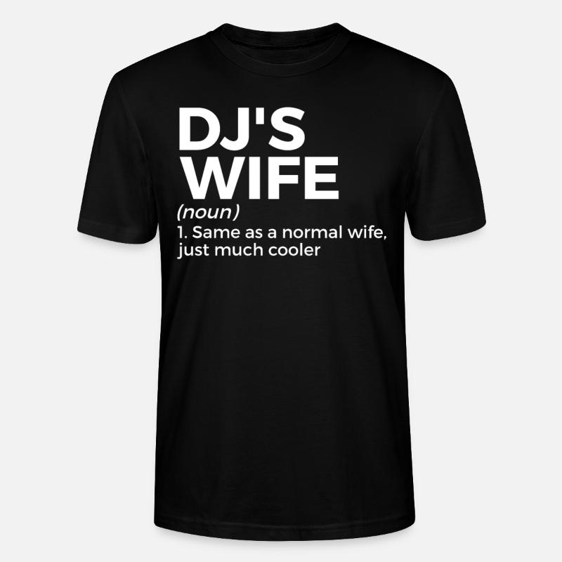 DJ Performance - Stanley/Stella CRAFTER Unisex Organic T-Shirt - black