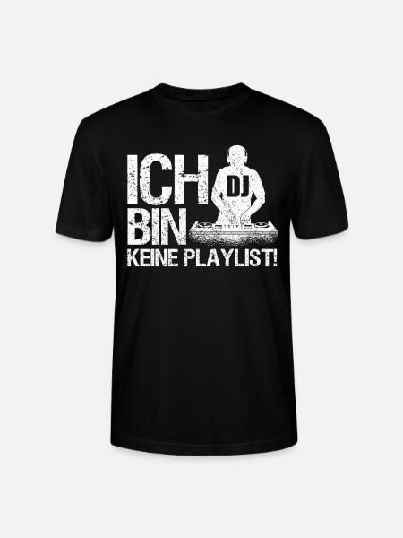 DJ Auftritt Auflegen - Stanley/Stella Unisex Bio-T-Shirt CRAFTER - Schwarz