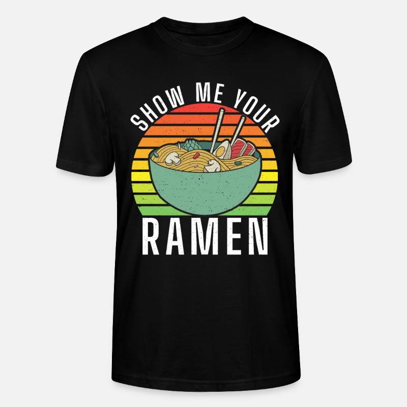 Ramen Lover - T-shirt bio CRAFTER Stanley Stella Unisexe - noir
