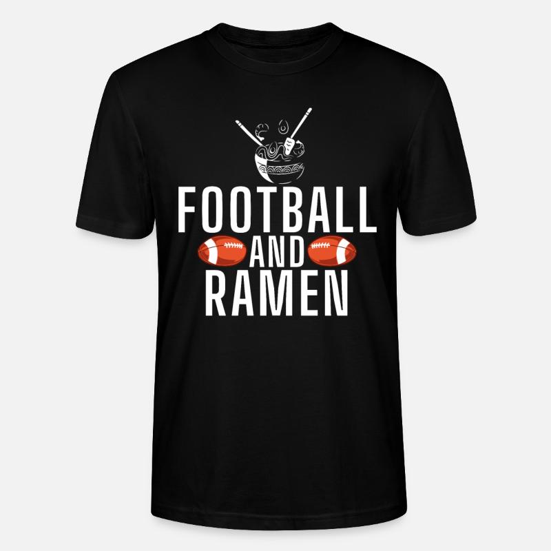 Ramen Liebhaber - Stanley/Stella Unisex Bio-T-Shirt CRAFTER - Schwarz