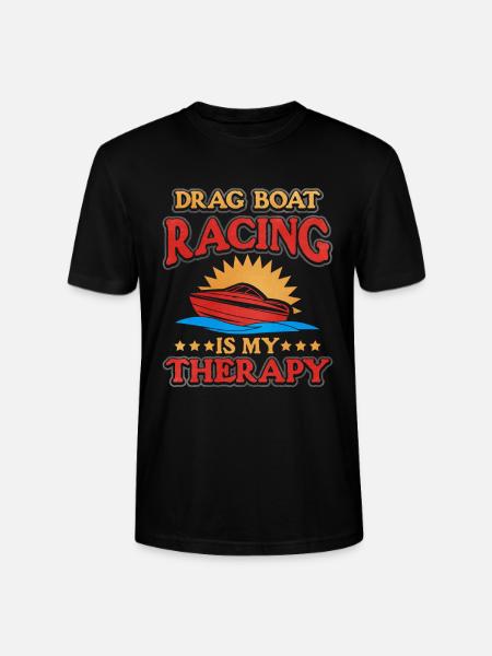 Drachenbootrennen Drachenboot - Stanley/Stella Unisex Bio-T-Shirt CRAFTER - Schwarz