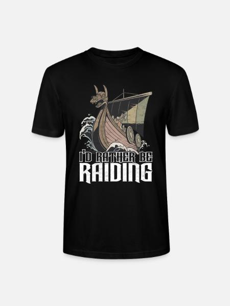 Vikings Norse mythology - Stanley/Stella CRAFTER Unisex Organic T-Shirt - black