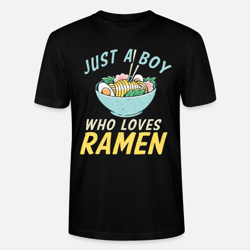 Ramen Lover - T-shirt bio CRAFTER Stanley Stella Unisexe - noir