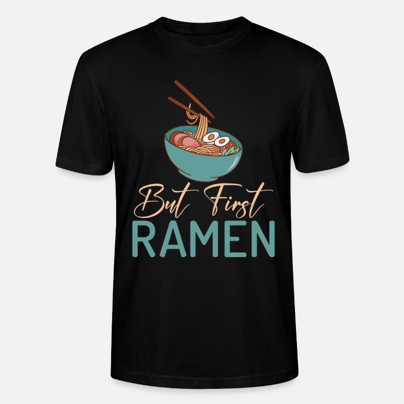 Ramen-Liebhaber - Stanley/Stella Unisex Bio-T-Shirt CRAFTER - Schwarz