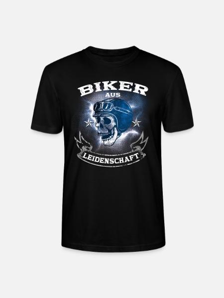 Biker aus Leidenschaft - Stanley/Stella Unisex Bio-T-Shirt CRAFTER - Schwarz