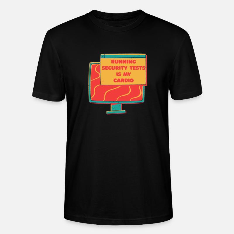 Cybersecurity - IT-Sicherheit Informatiker - Stanley/Stella Unisex Bio-T-Shirt CRAFTER - Schwarz