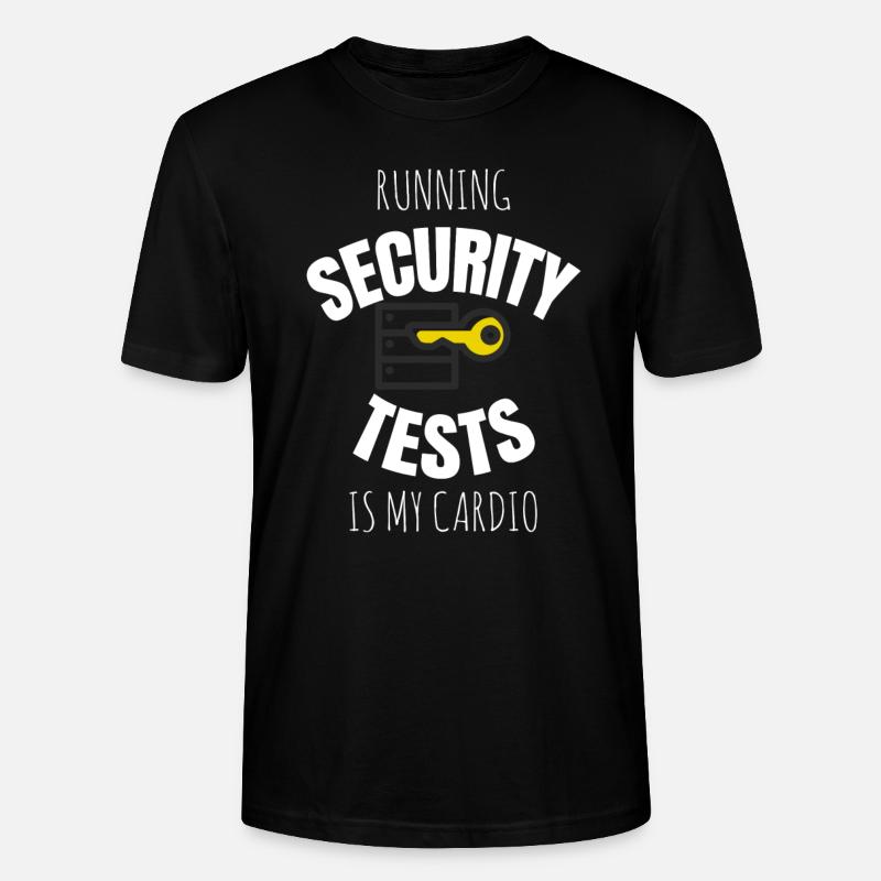 Cybersecurity - IT-Sicherheit Informatiker - Stanley/Stella Unisex Bio-T-Shirt CRAFTER - Schwarz