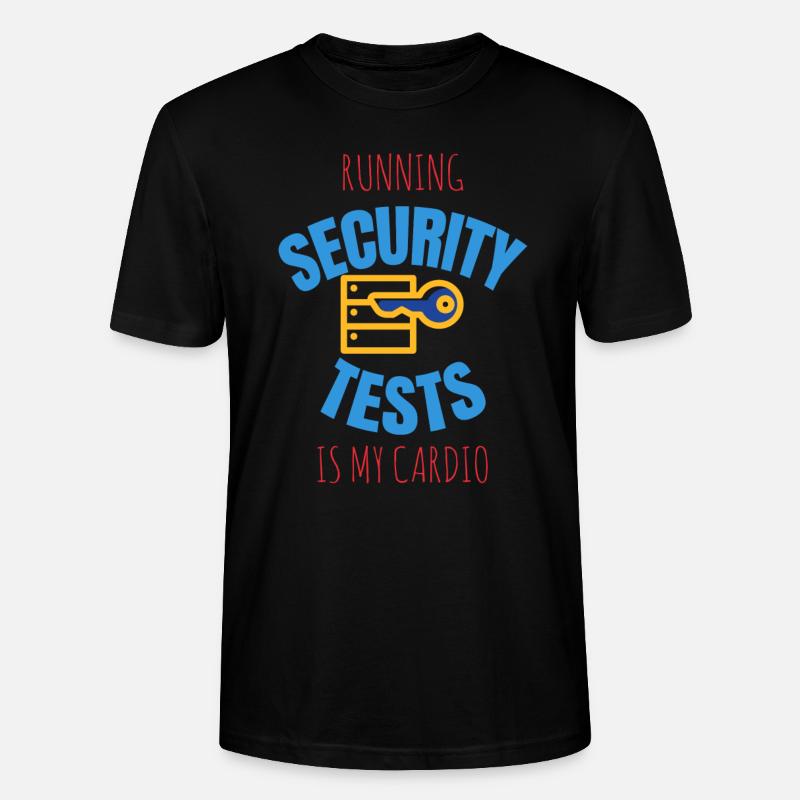 Cybersecurity - IT-Sicherheit Informatiker - Stanley/Stella Unisex Bio-T-Shirt CRAFTER - Schwarz