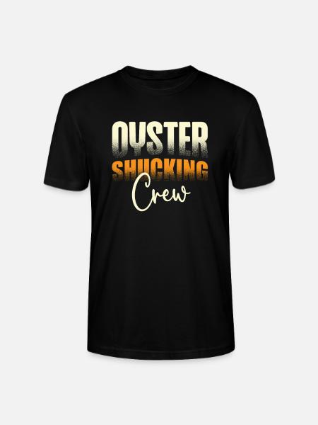 Austernschalen-crew - Stanley/Stella Unisex Bio-T-Shirt CRAFTER - Schwarz