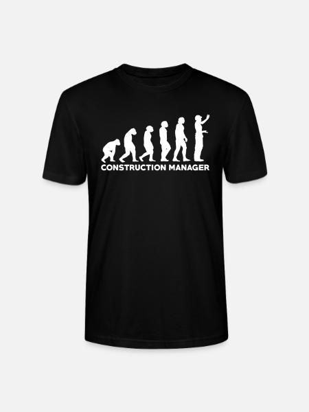Site Manager Evolution - Stanley/Stella CRAFTER Unisex Organic T-Shirt - black