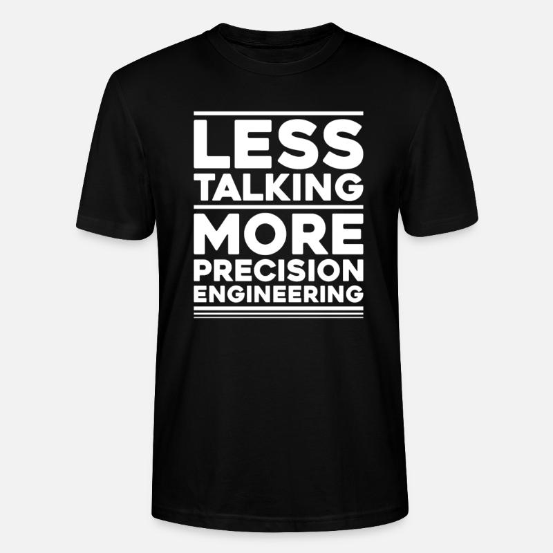Precision mechanic Precision Machinist - Stanley/Stella CRAFTER Unisex Organic T-Shirt - black