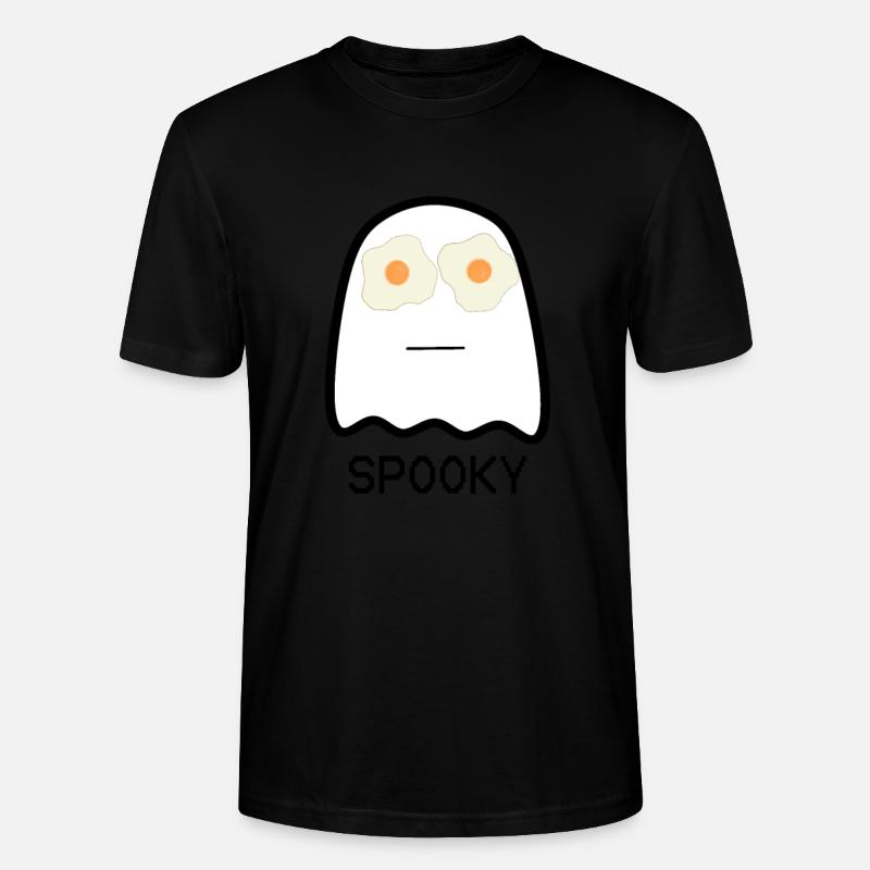 Gespenst - Stanley/Stella Unisex Bio-T-Shirt CRAFTER - Schwarz