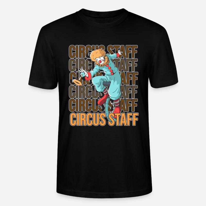 Circus Security - Stanley/Stella Unisex Bio-T-Shirt CRAFTER - Schwarz