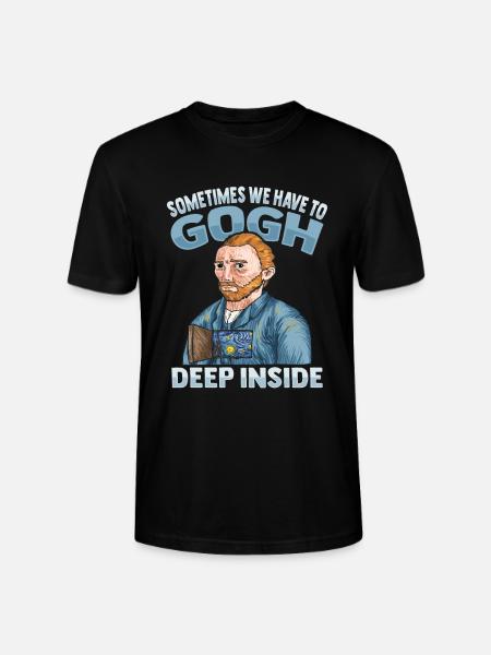 Van Gogh Kunst - Stanley/Stella Unisex Bio-T-Shirt CRAFTER - Schwarz