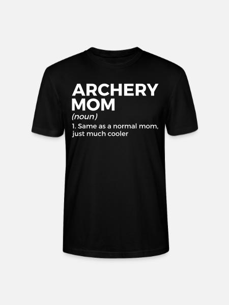 Archery Archer - Stanley/Stella CRAFTER Unisex Organic T-Shirt - black