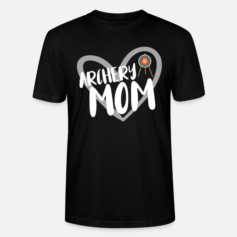 Bogenschießen Bogenschütze - Stanley/Stella Unisex Bio-T-Shirt CRAFTER - Schwarz