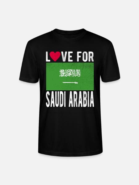 Saudi Arabia flag - Stanley/Stella CRAFTER Unisex Organic T-Shirt - black