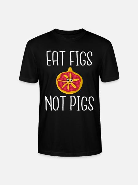 Veggie Lover Vegan Gift - Stanley/Stella CRAFTER Unisex Organic T-Shirt - black