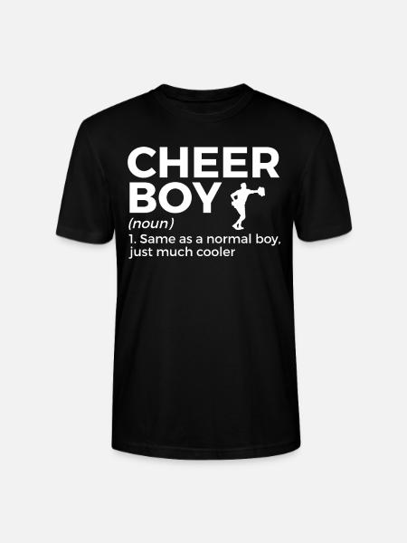 Cheerleader Cheerleading - Stanley/Stella CRAFTER Unisex Organic T-Shirt - black