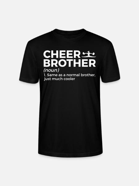 Cheerleader Cheerleading - Stanley/Stella Unisex Bio-T-Shirt CRAFTER - Schwarz