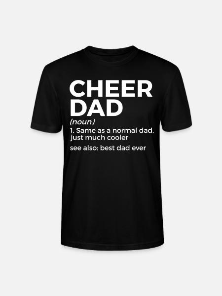 Cheerleader Cheerleading - Stanley/Stella Unisex Bio-T-Shirt CRAFTER - Schwarz
