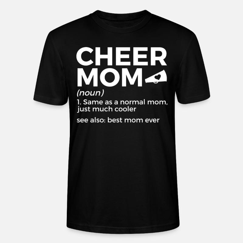 Cheerleader Cheerleading - Stanley/Stella Unisex Bio-T-Shirt CRAFTER - Schwarz