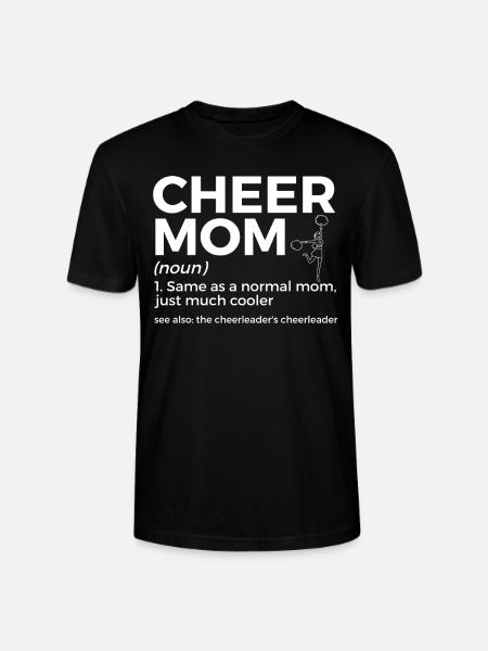 Cheerleader Cheerleading - Stanley/Stella CRAFTER Unisex Organic T-Shirt - black