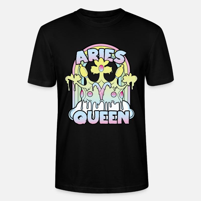 Widder Queen - Stanley/Stella Unisex Bio-T-Shirt CRAFTER - Schwarz