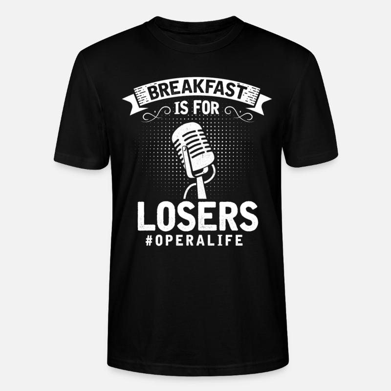Chanteur d’opéra, voix, opéra - T-shirt bio CRAFTER Stanley Stella Unisexe - noir