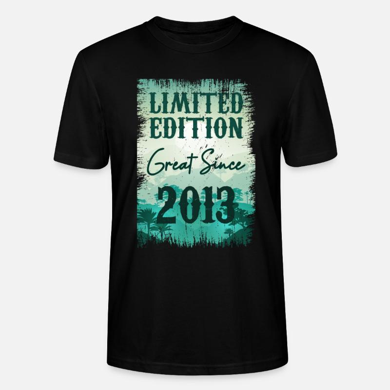 Einzigartig seit 2013 - Stanley/Stella Unisex Bio-T-Shirt CRAFTER - Schwarz
