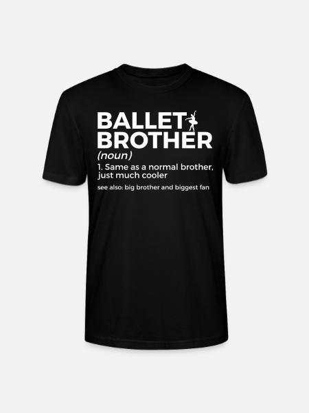 Ballet Dancing - Stanley/Stella CRAFTER Unisex Organic T-Shirt - black