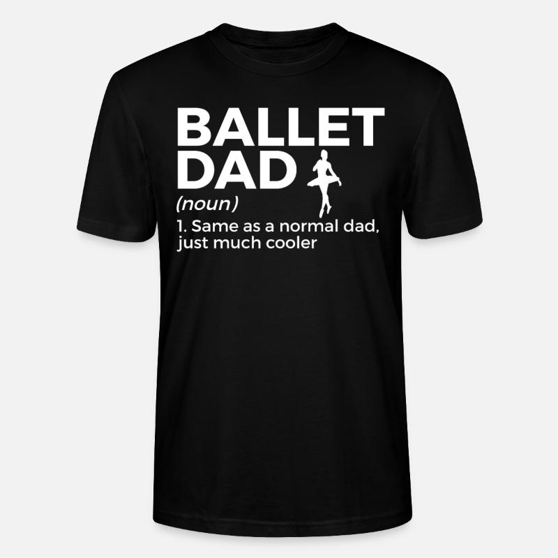 Ballet Tanzen - Stanley/Stella Unisex Bio-T-Shirt CRAFTER - Schwarz