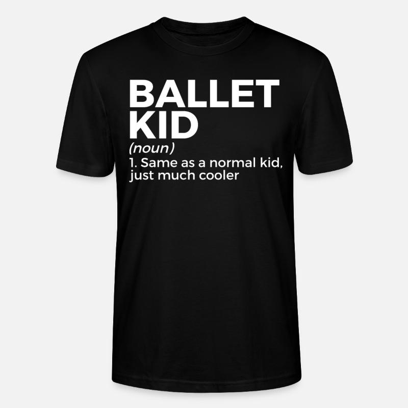 Ballet Tanzen - Stanley/Stella Unisex Bio-T-Shirt CRAFTER - Schwarz