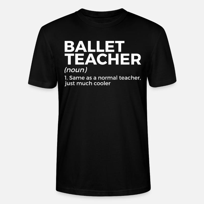 Danse classique - T-shirt bio CRAFTER Stanley Stella Unisexe - noir