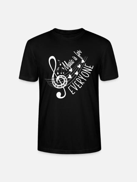 Music Teacher Music Teacher - Stanley/Stella CRAFTER Unisex Organic T-Shirt - black