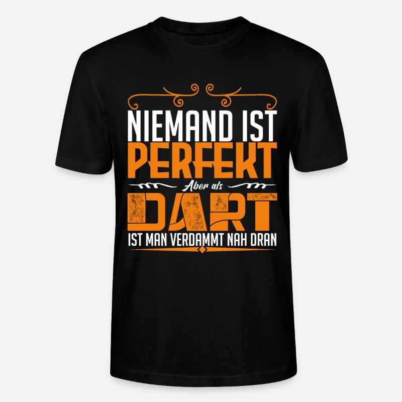 Dart - Stanley/Stella Unisex Bio-T-Shirt CRAFTER - Schwarz