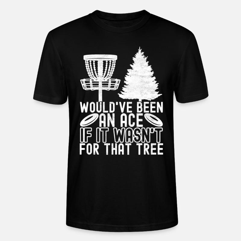 Disc Golf Disc Golfer - Stanley/Stella CRAFTER Unisex Organic T-Shirt - black