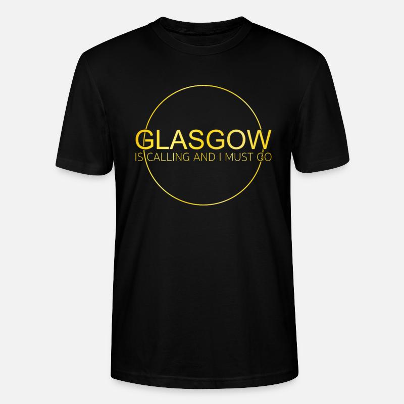 Glasgow - Stanley/Stella Unisex Bio-T-Shirt CRAFTER - Schwarz