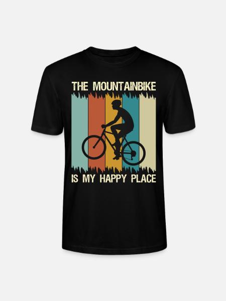 Mountain biking Mountain biking - Stanley/Stella CRAFTER Unisex Organic T-Shirt - black