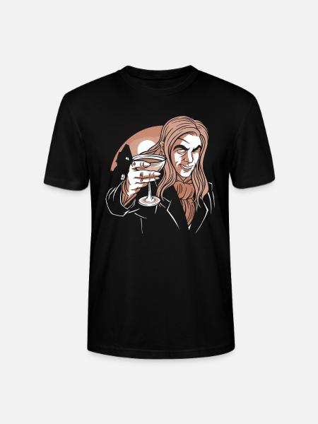 Halloween Costume Vampire - Stanley/Stella CRAFTER Unisex Organic T-Shirt - black